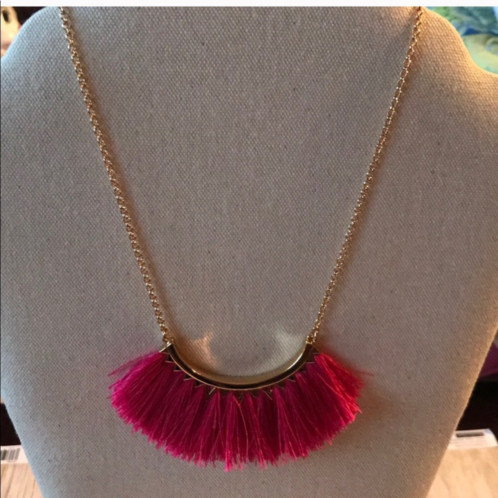 Stella & Dot Eden Fringe Necklace